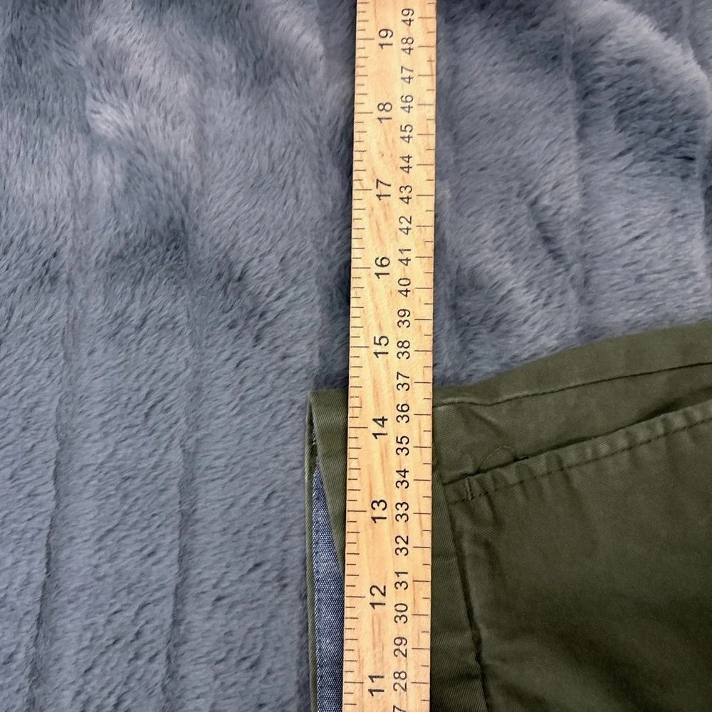 Banana Republic Aiden Chino Mens 29x32 Olive Green Slim Fit Stretch Pants